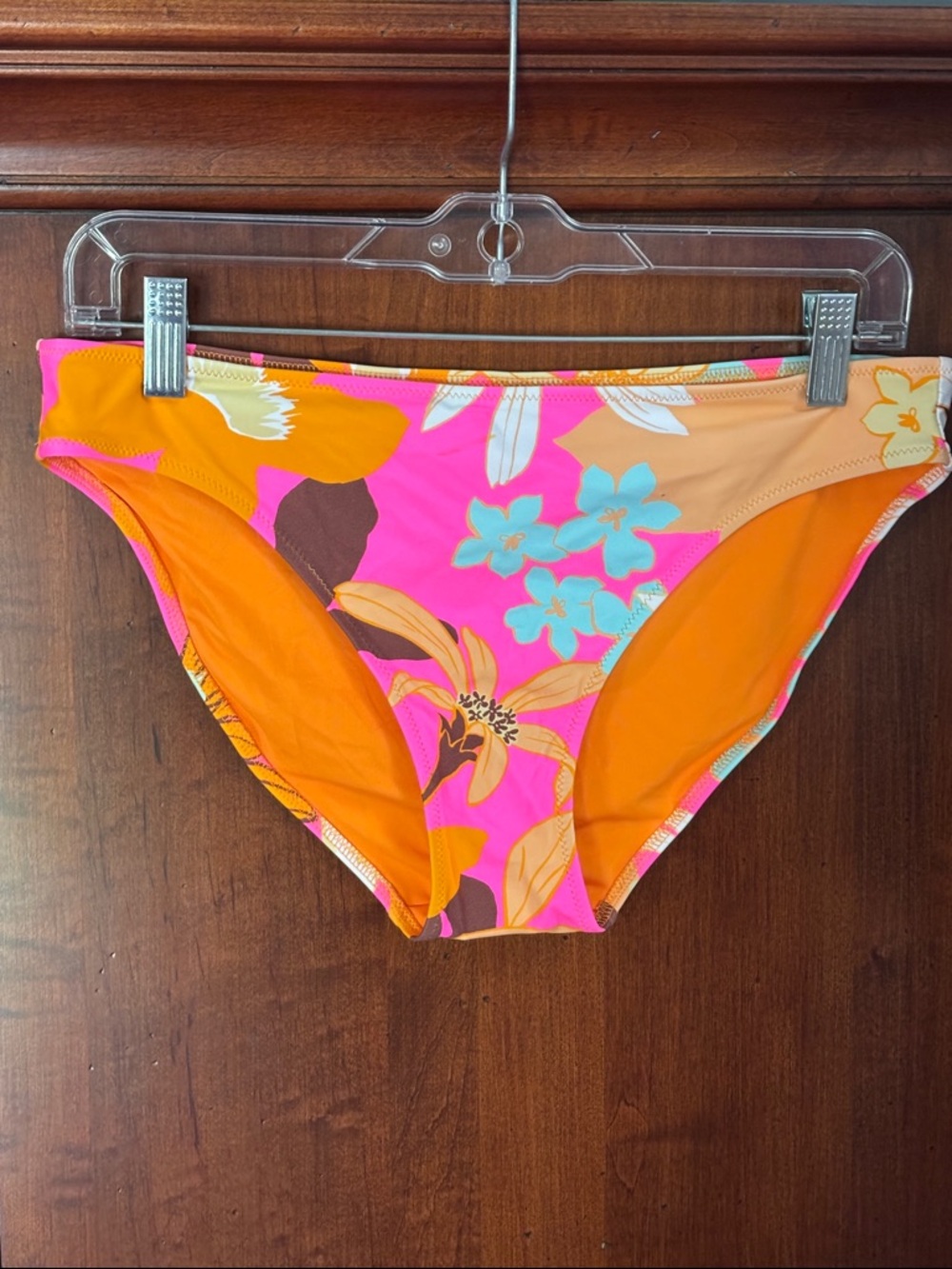 Aerie Bright Floral Full Coverage Bikini Bottoms